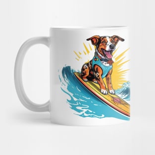 Surfer Dog Mug